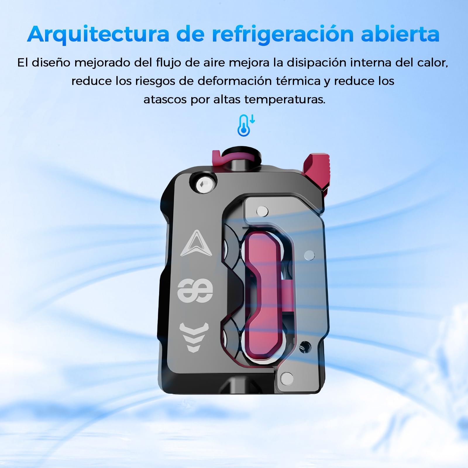 Kit Extrusor Creality K1/K1 Max/K1C/K1 SE DXC, Accesorios para el Extrusor de Filamento de la Impresora 3D Phaetus Runice Juego de Montaje de Extrusor de Doble Engranaje Mejorado