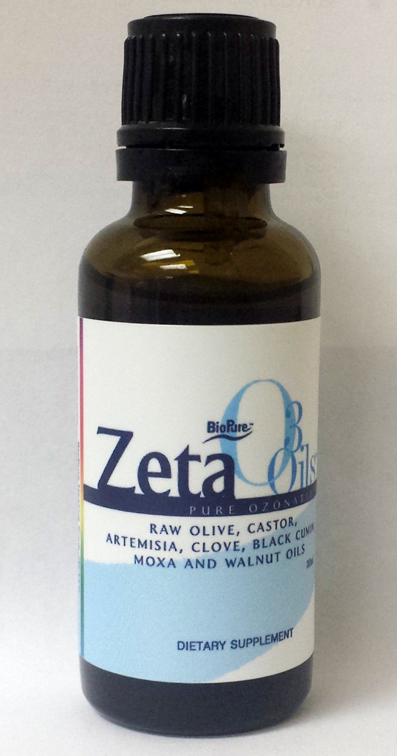 BioPureO3 Oils Zeta – Nutraceutical Supplement That Combines Ozonated Organic & Natural Oils to Support Immune System, Dental Health, Gut Health, Balanced Microbiome, & Whole-Body Wellness – 50ml