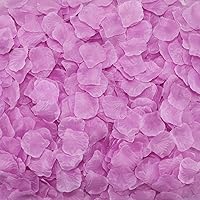 Vista 2 de CODE FLORIST 1100 pétalos de rosa de seda para el día de San Valentín, pétalos de rosa falsos para noche romántica, boda, propuesta de decoración