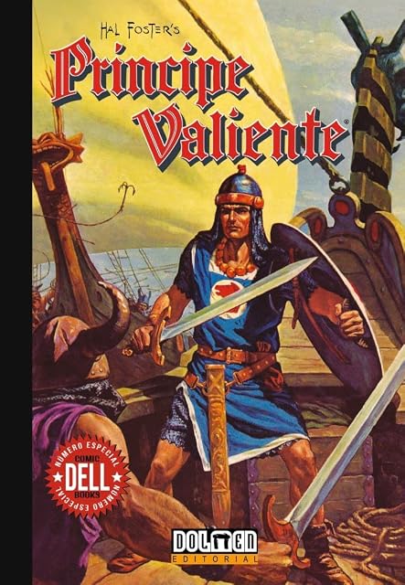 Portada de Principe Valiente los Comics de Dell