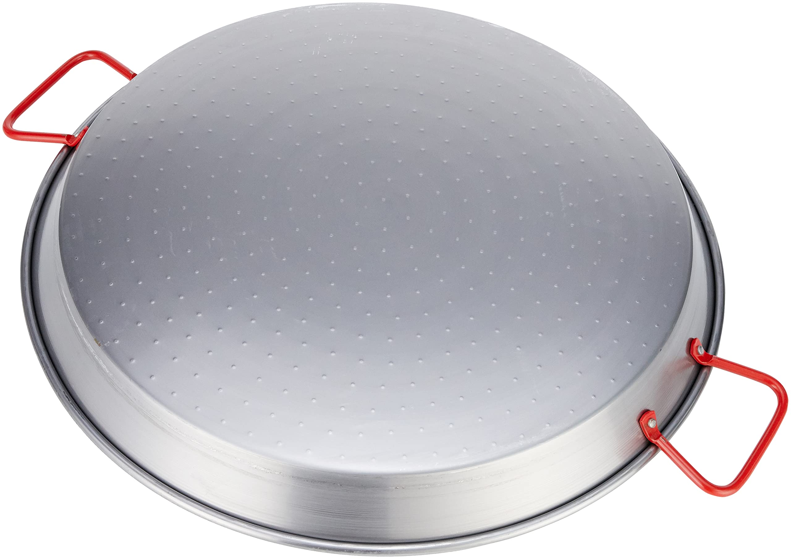 LACOR 63647- Padella per paella di ferro 46 cm, 12 porzioni