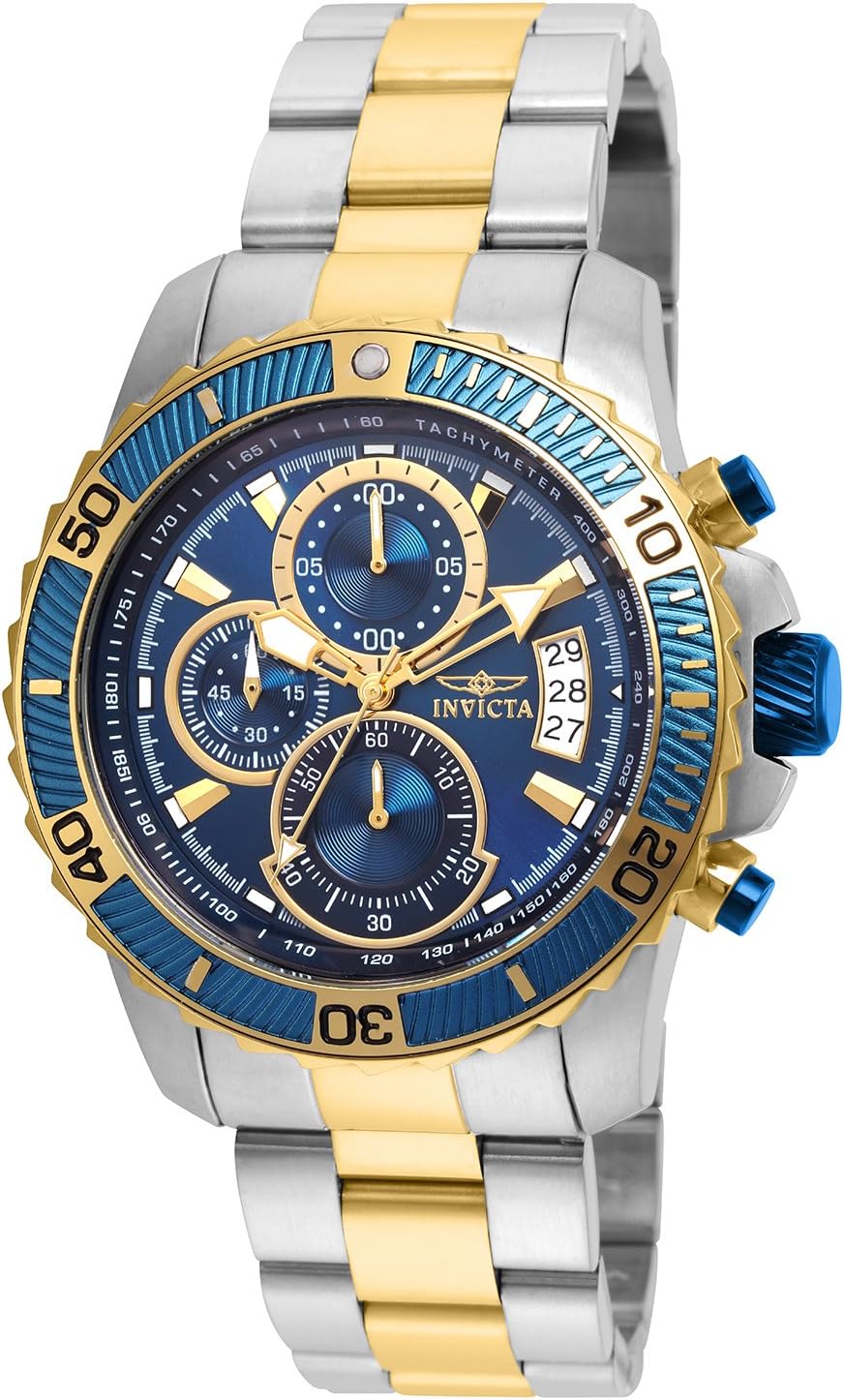 Invicta Pro Diver Edelstahl Herren Quarzuhrwerk - 45mm