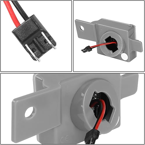 Miniatura 4 de Par de luces LED para matrícula compatibles con SilveradoSierra 1500 14-22, GM2875100 GM2875101, NVL-LPL-022