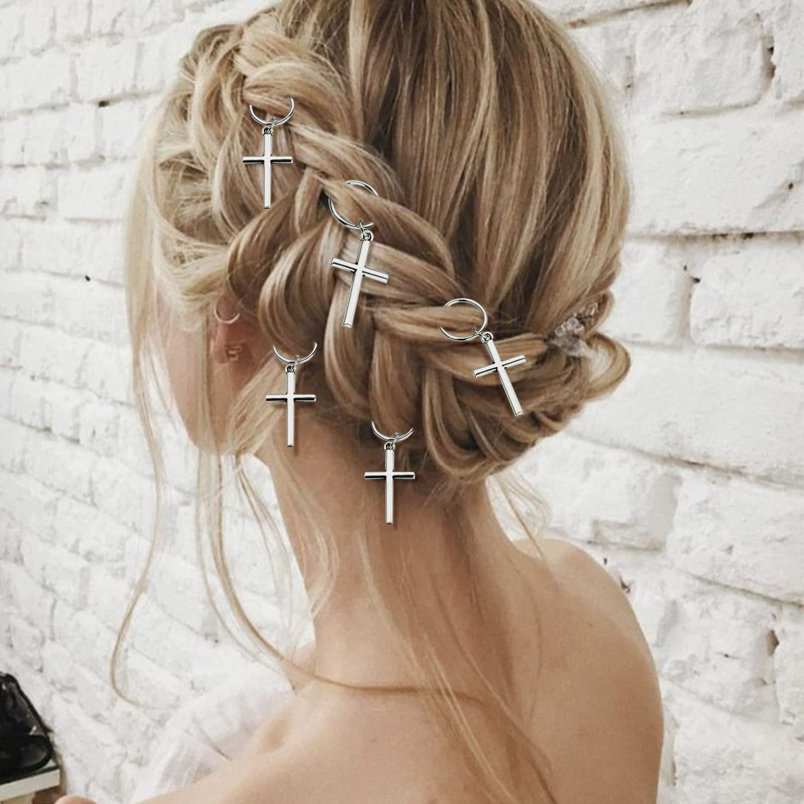 I Am Hair Accessories: 10pc Lot Claw Clips & Head Bands Amazon.com : 10-Piece Gold & Silver Alloy Hair Clips, Hair  main image 2