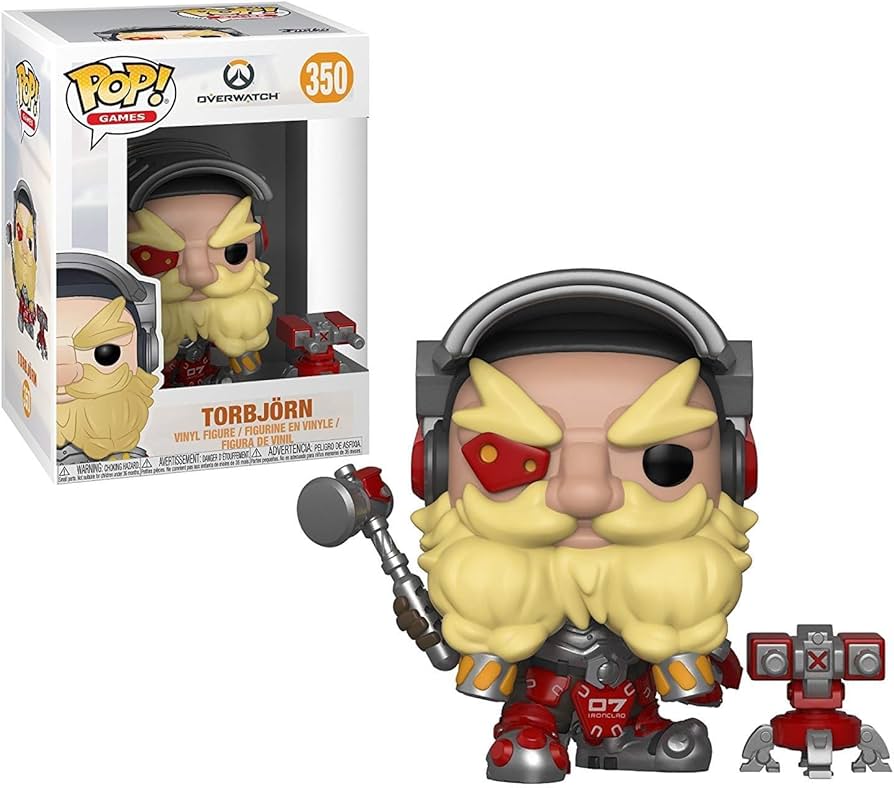 Amazon.com: Funko Pop Games: Overwatch - Torbjörn Collectible