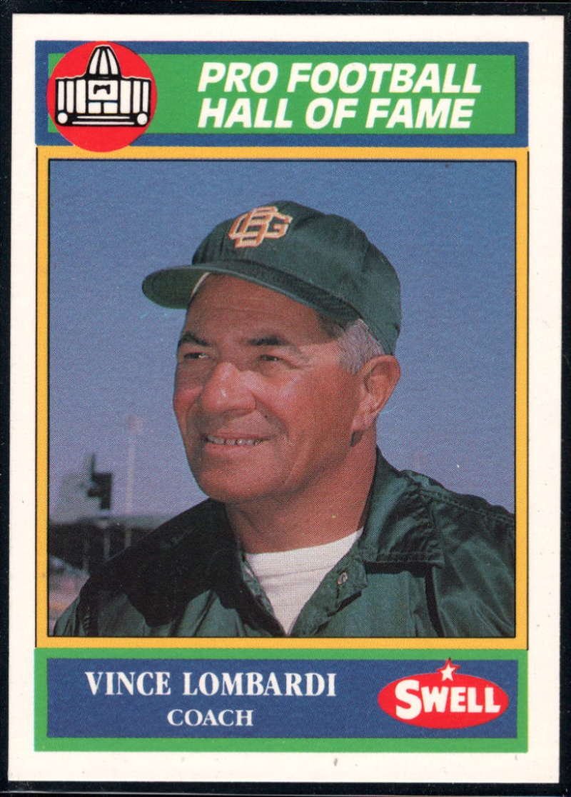 Amazon.com: 1990 Swell Greats Pro Football Hall of Fame #44 Vince