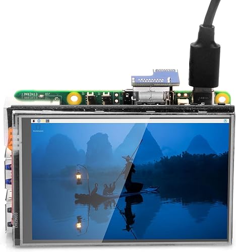 Miniatura 5 de OSOYOO 3.5 "HDMI LCD pantalla táctil para Raspberry Pi 5 4 3 2 con lápiz óptico