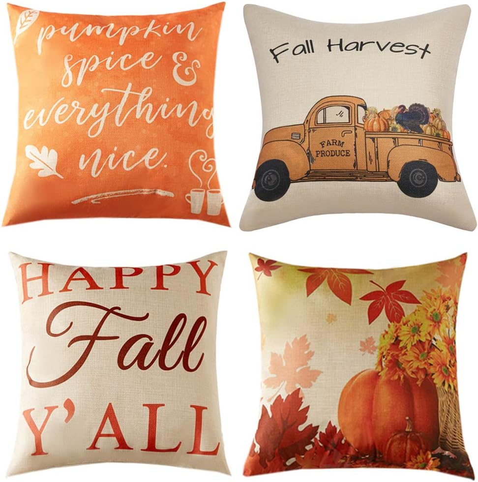 amazon fall throw pillows