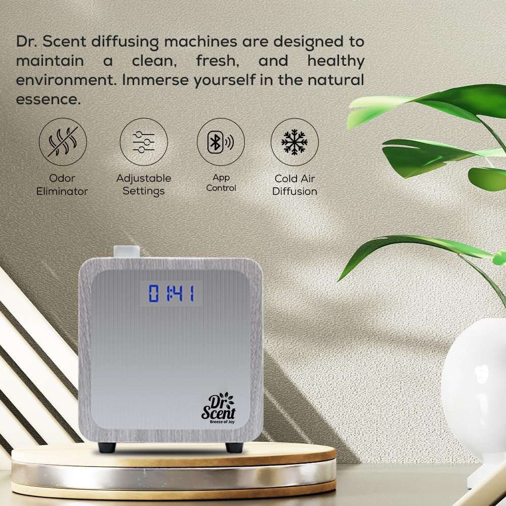 Dr Scent Breeze Of Joy Essential Oil Classic Diffuser Machine, Large - View #4