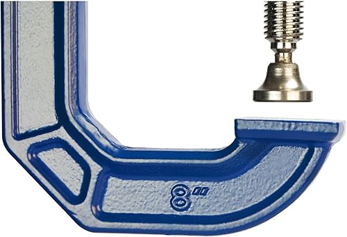 Miniatura 6 de IRWIN - Herramientas, Abrazadera C de agarre rápido (QUICK-GRIP), 8 pulgadas (225108)