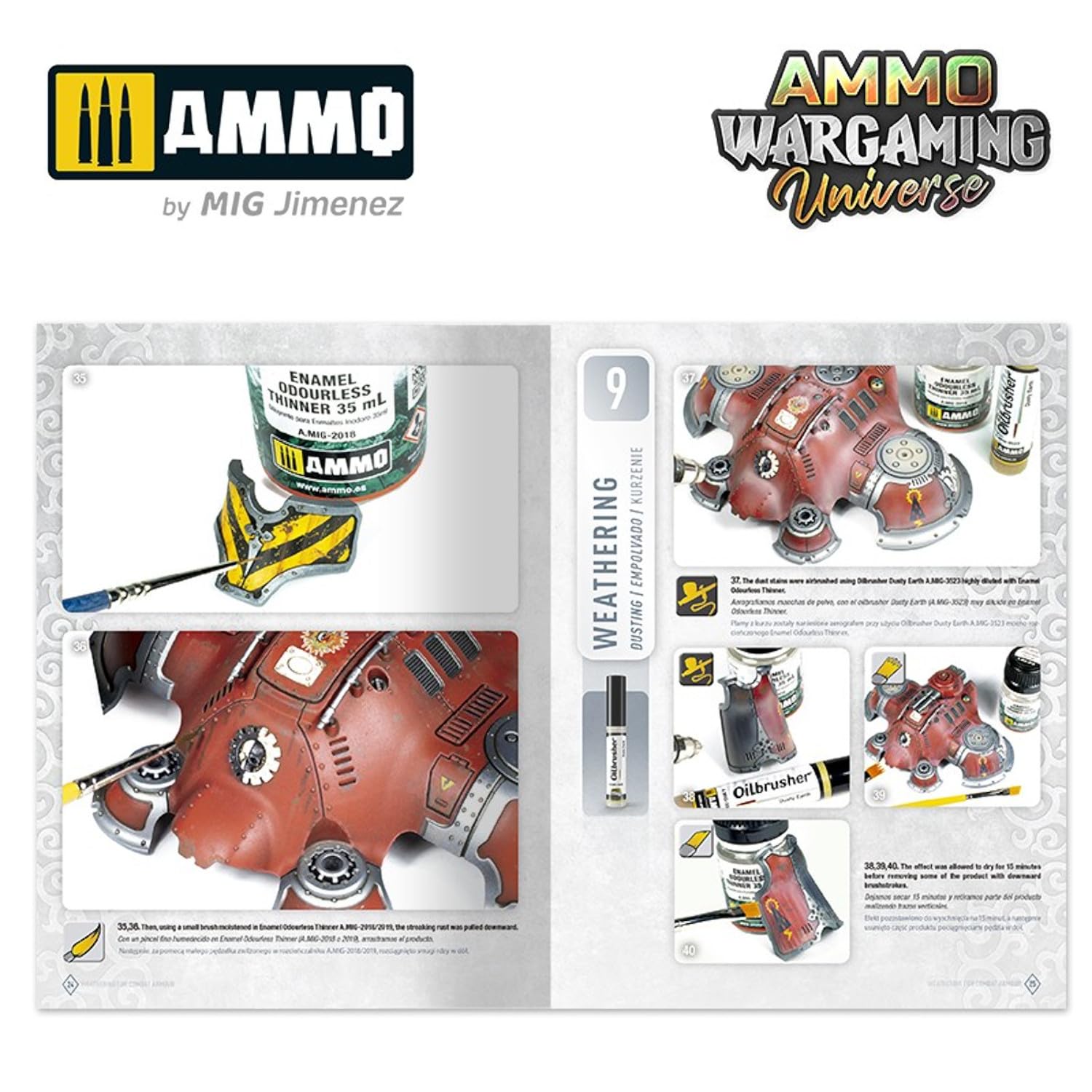 Ammo Mig Jimenez - BOOK AMMO WARGAMING #03 WEATHERING COMBAT