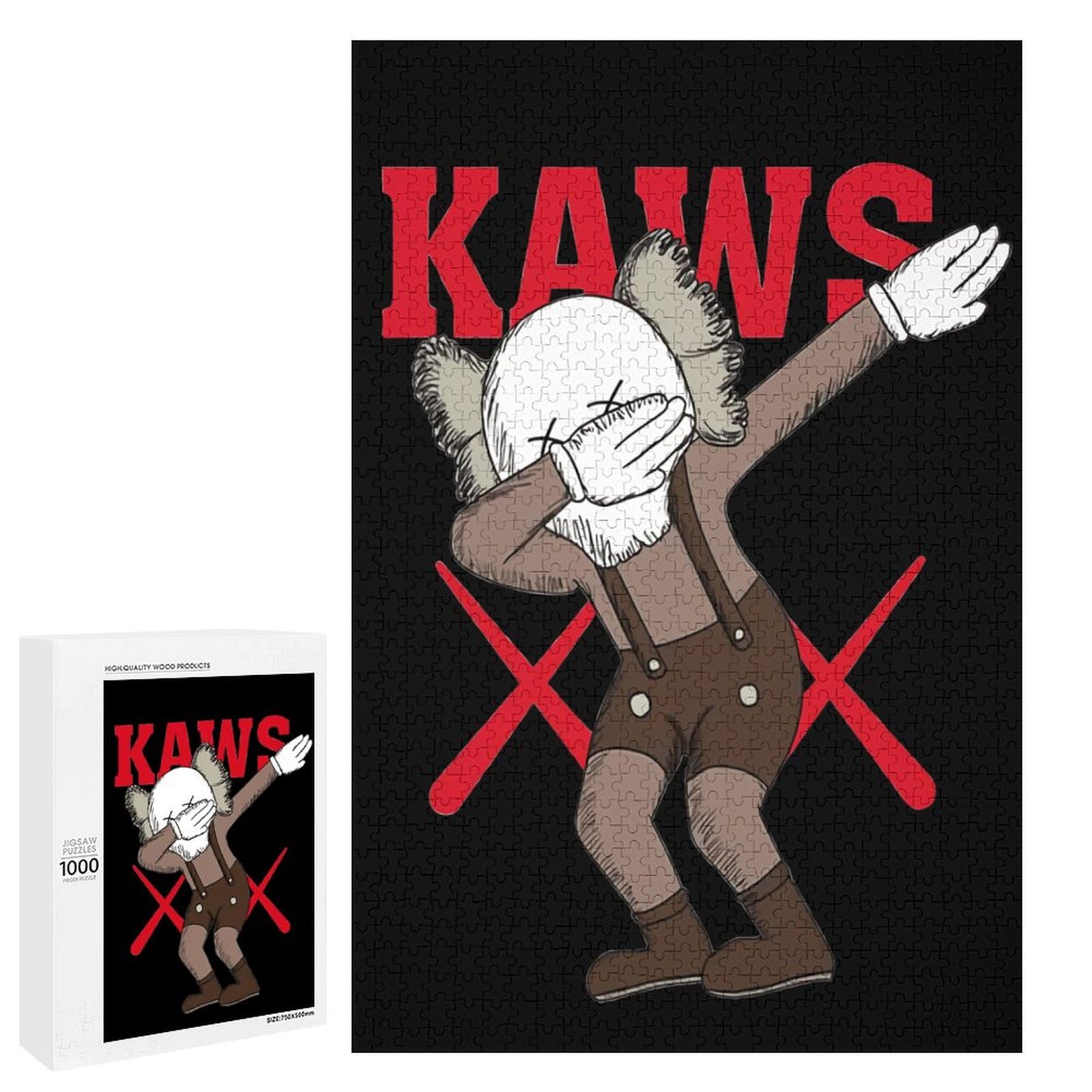 Amazon.co.jp: ジグソーパズル Kaws カウズ Puzzle 知育玩具 カチっと Amazon.co.jp: ジグソーパズル Kaws カウズ Puzzle 知育玩具 カチっと