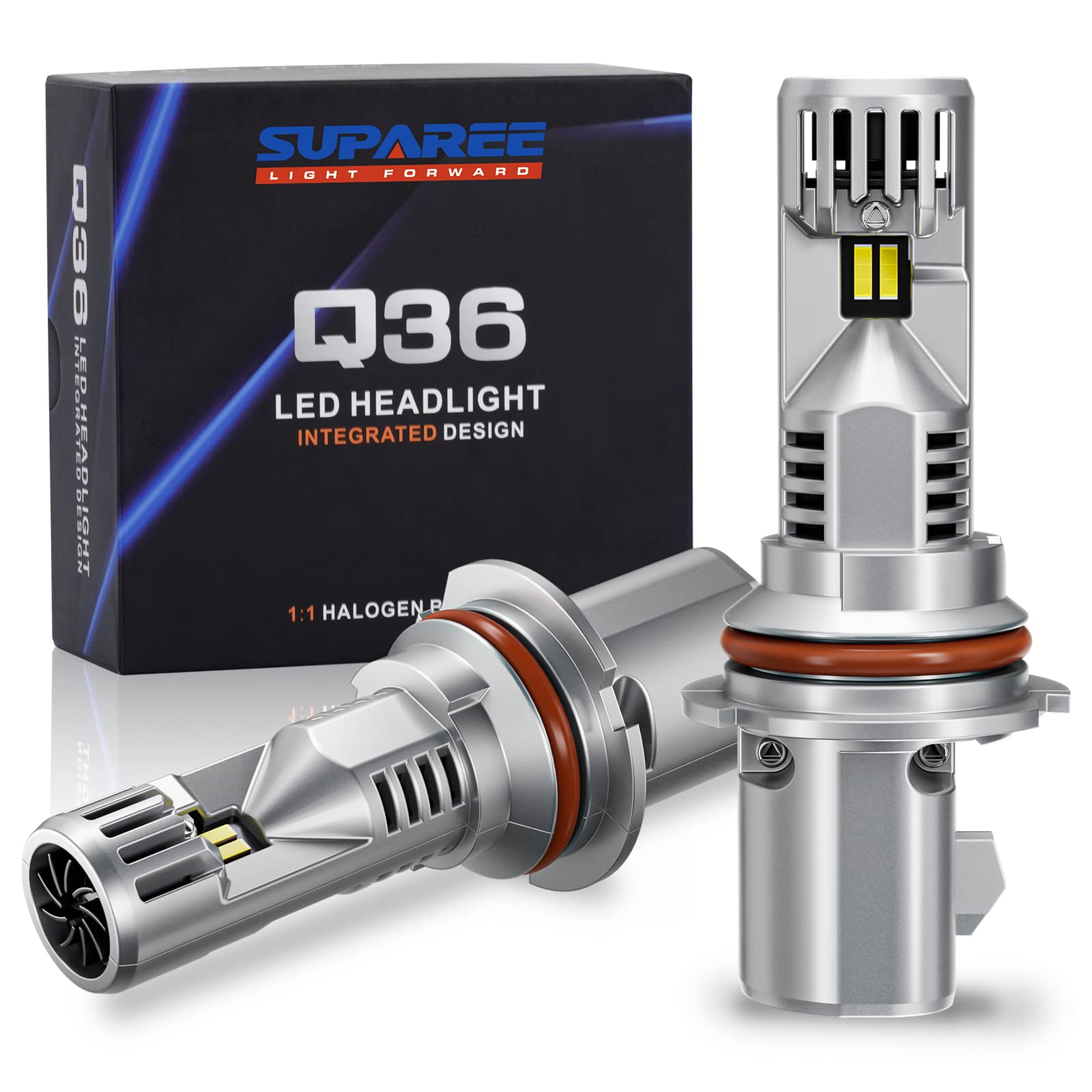 Buy SUPAREE 9007/HB5 LED Headlight Bulbs 6500K White Super Bright, 11