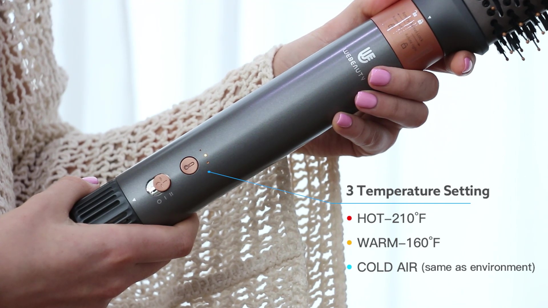 Amazon.com : WeBeauty 5-in-1 High-Speed Hair Dryer Brush with