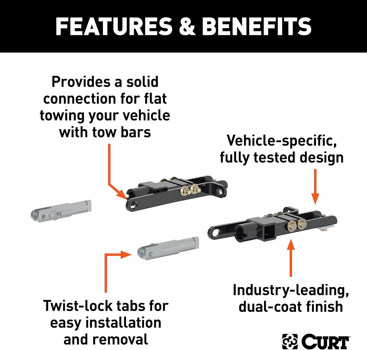 Custom Tow Bar Base Plate, Compatible with Select Silverado