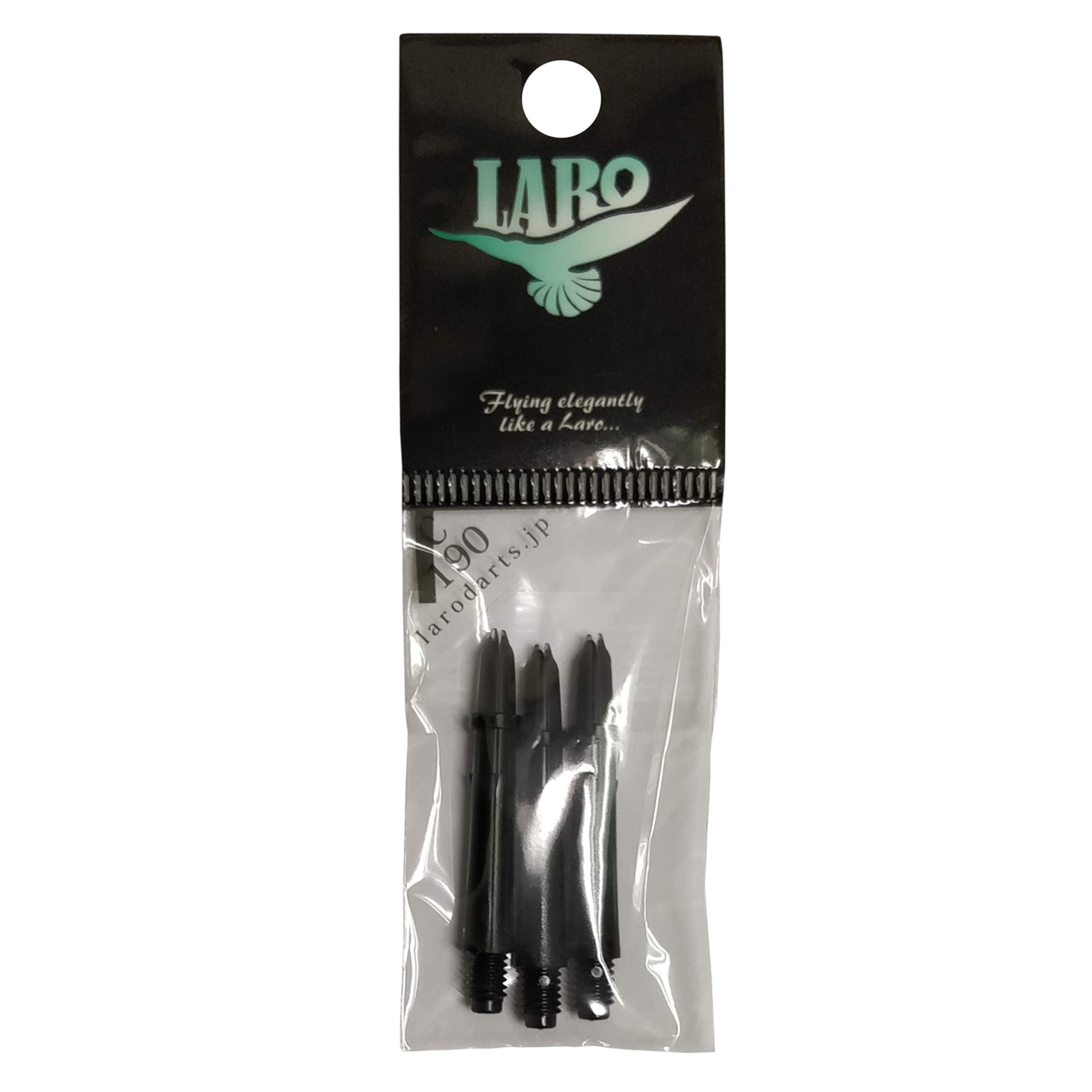 L-style Laro Locked Dart Shafts – Lightweight Plastic Shafts for Soft Tip &amp; Steel Tip Darts
