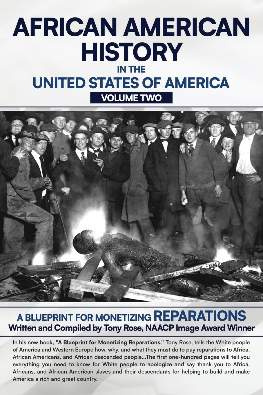 AFRICAN AMERICAN HISTORY IN THE UNITED STATES OF AMERICA (VOLUME TWO): A BLUEPRINT FOR MONETIZING REPARATIONS