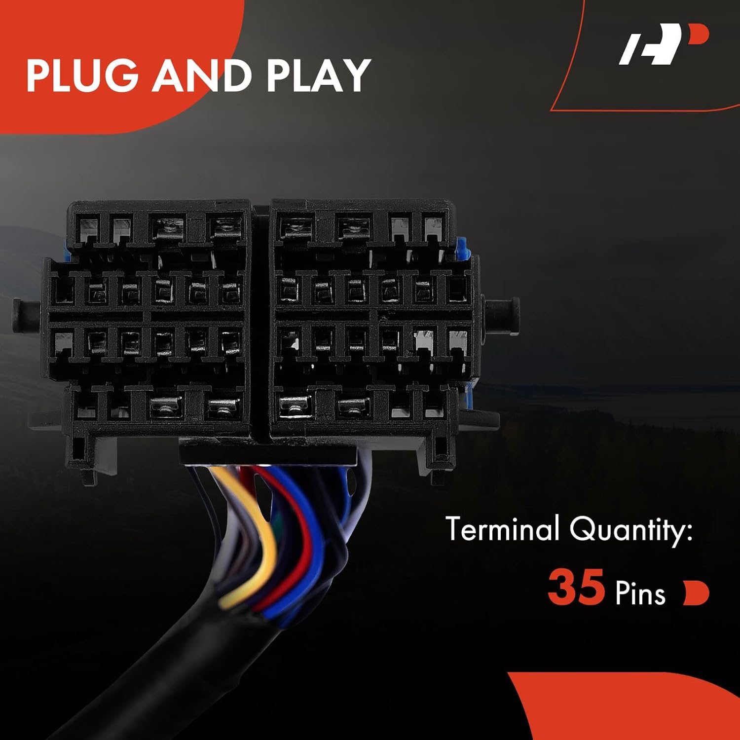 A-Premium Turn Signal Switch Cruise Control Switch Windshield Wiper Washer Multifunction Switch Lever Compatible with Chevrolet Impala 2000-2005 3.4L 3.8L Gas