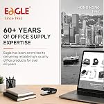 Eagle Numéro 10 Mini Staples Premium pour #10 Des agrafes, 1000 pcs par boîte, 3 Boîtes en boîte (3000pcs Total), Argent