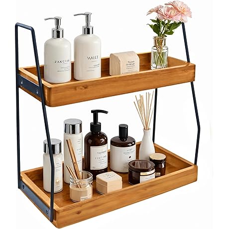 Acacia Wood Shelf: The Epitome of Organized Serenity