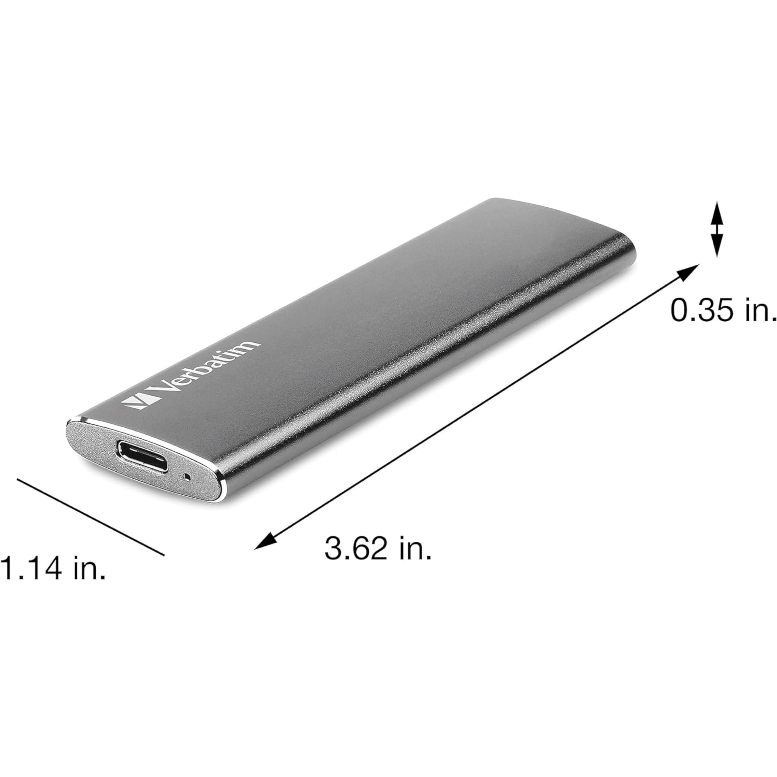 Amazon.com: Verbatim 120GB Vx500 External SSD, USB 3.1 Gen 2