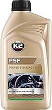 K2 PSF Verde – Power Steering Fluid, Synthetic, Protection and Fluidity in Low Temperatures, Compatible with Multiple Systems, 1L (1)