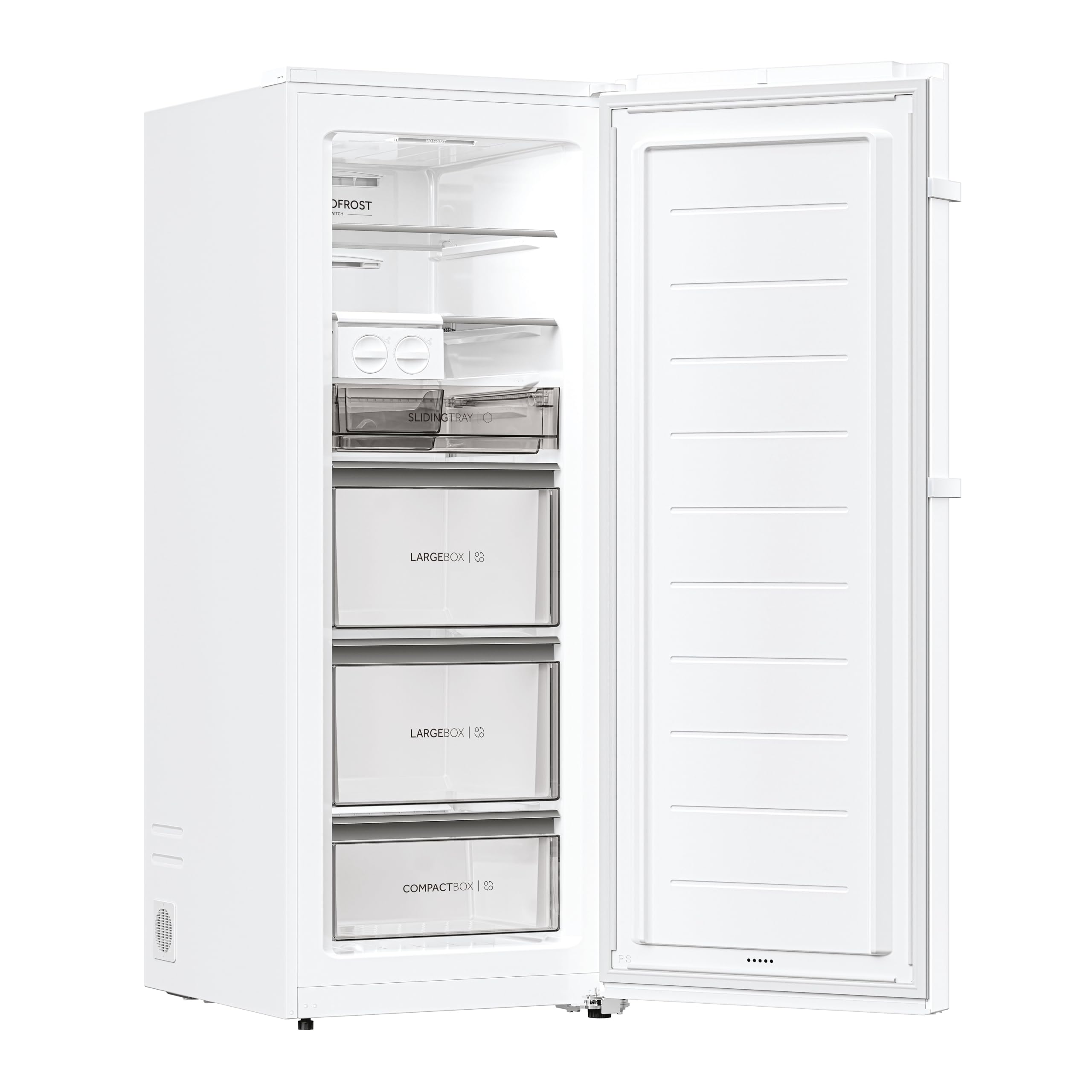 Haier H4F226WDH1 Congelatore/Instaswitch: refrigerazione o congelamento a seconda delle necessità/No Frost/Twist Ice Maker/Smart Hon-App/Inverter Compressore/Volume utile 226 L/Bianco