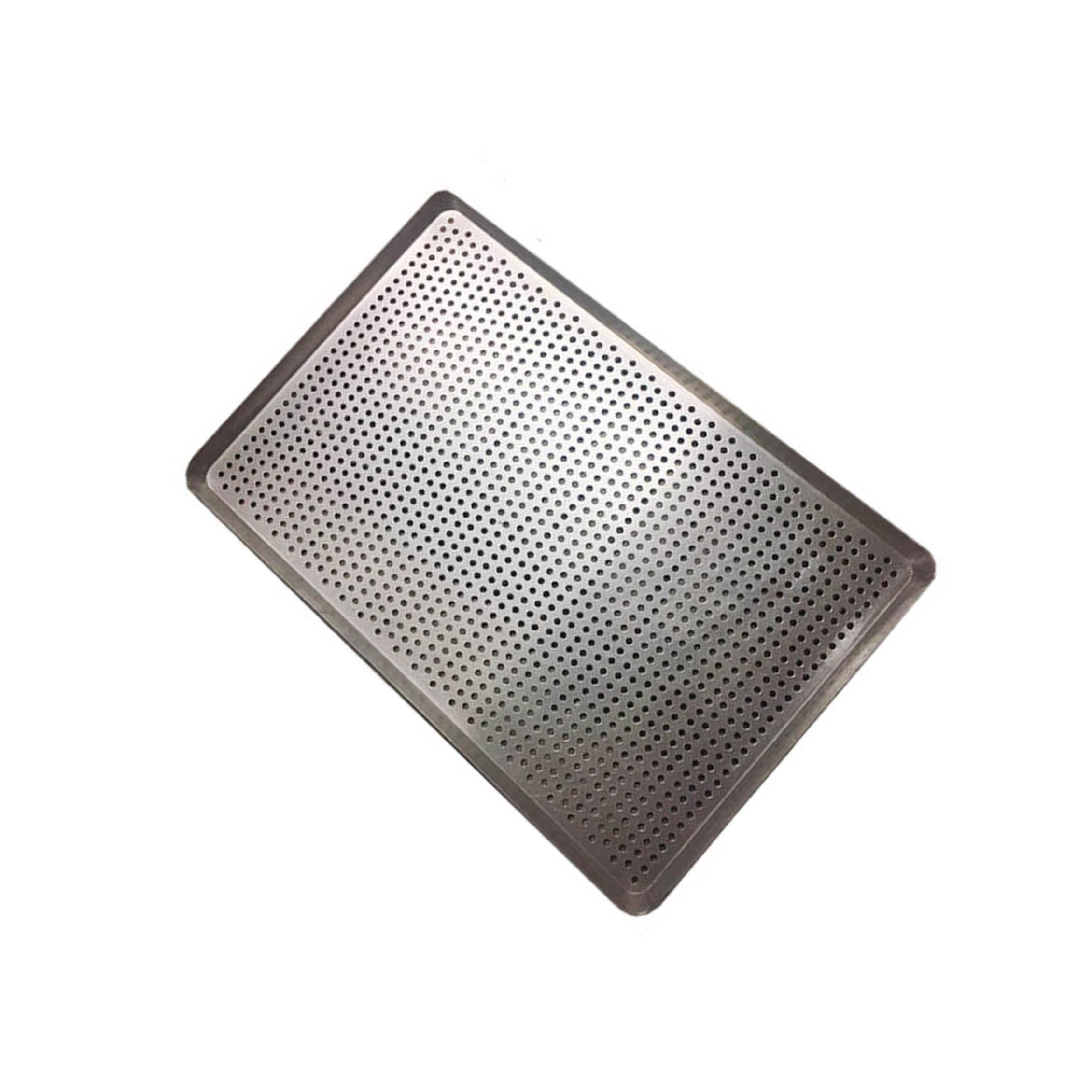 Plat pâtisserie rectangulaire perforé pour réussir vos tartes maison en famille