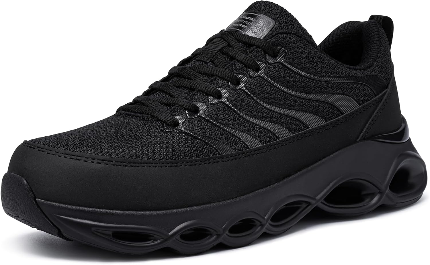 LARNMERN Steel Toe Shoes for Men Women Lightweight Comfortable