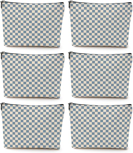 Miniatura 8 de Bolsa de maquillaje a cuadros retro colorida para mujeres, hermana, amiga, Navidad, cumpleaños, Cuadros 1253 Cuadros 1253,Cuadros 1250,Cuadros