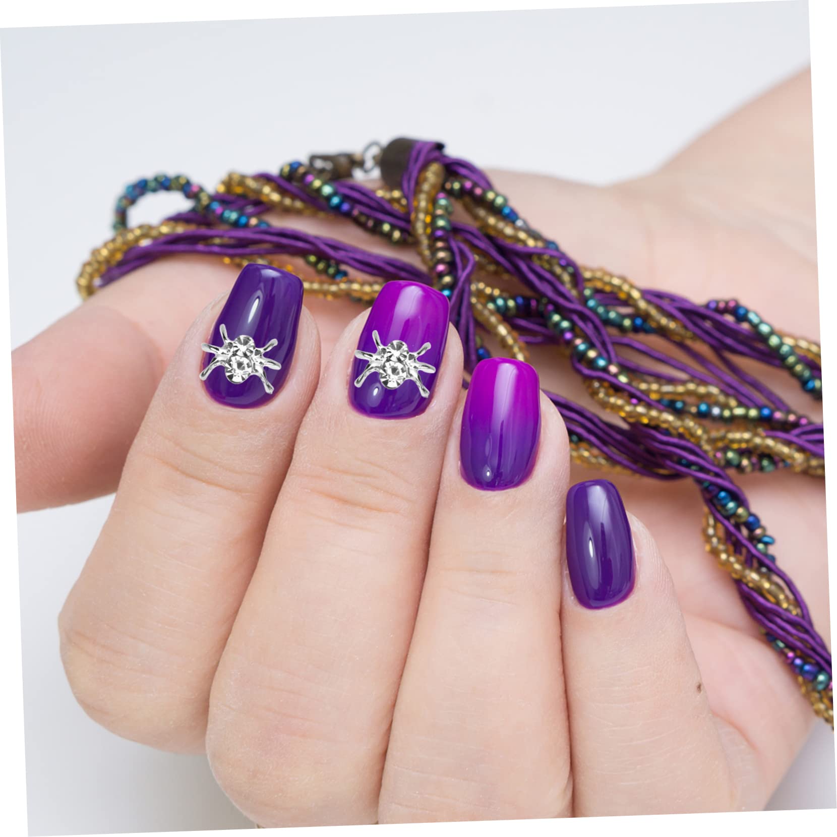 Healeved 150pezzi Per Unghie Accessori Per Nail Art Goth Decorazioni Per Unghie Halloween Charms Per Manicure