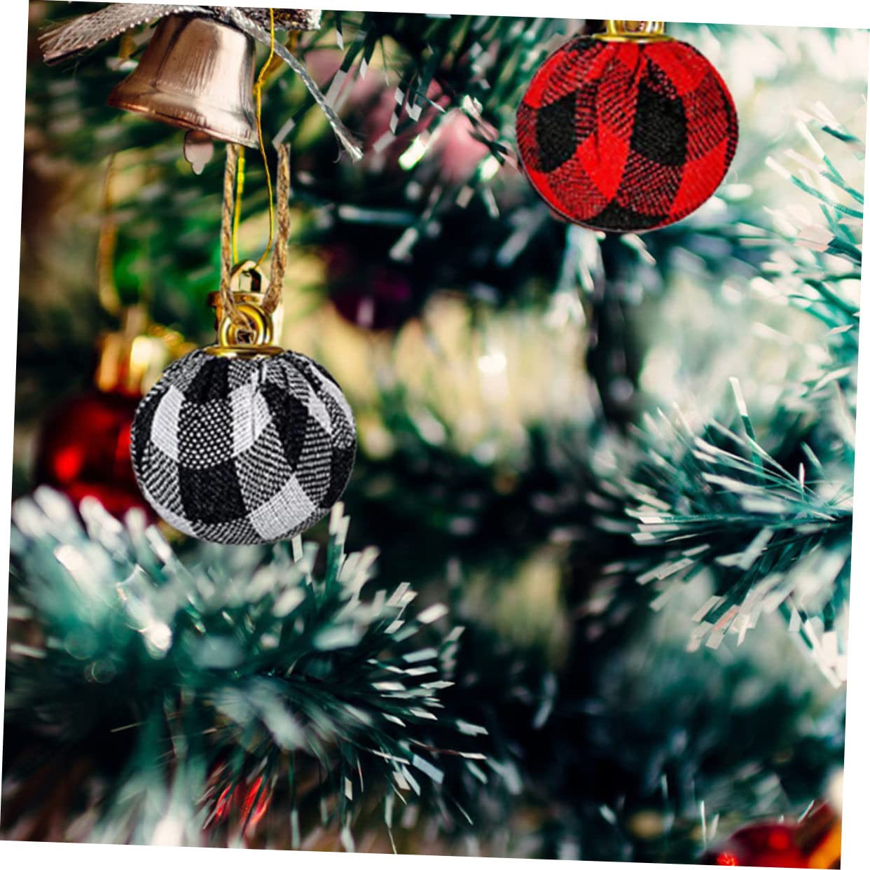 Ciieeo Juego De 3 Adornos Navideños Elegantes para Árbol De Navidad 36 Unidades
