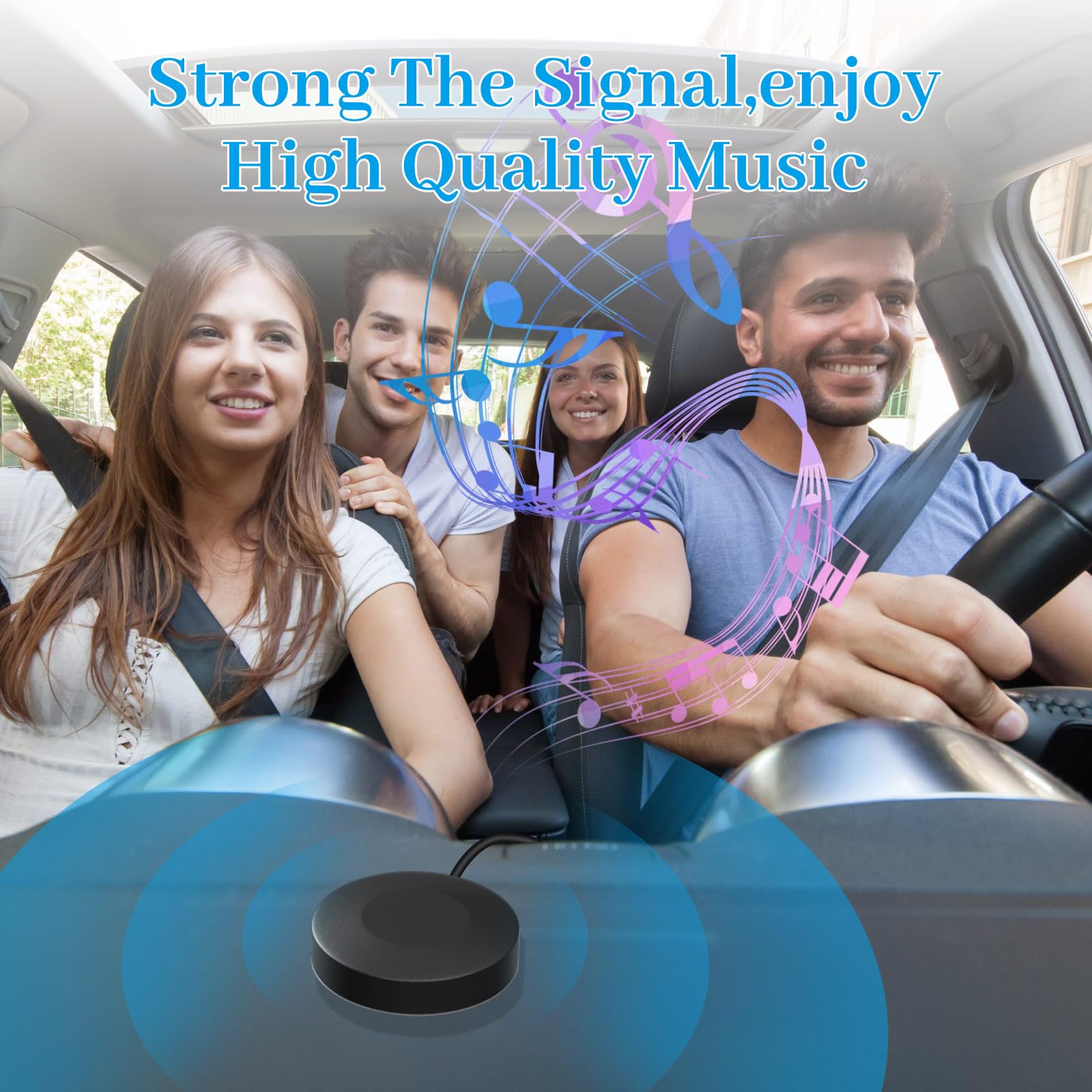 DAB antena samochodowa SMB złącze cyfrowe DAB radio samochodowe antena z kablem antena samoprzylepna do samochodowego radia cyfrowego Pioneer, Kenwood, JVC, Alpine, AiliTech