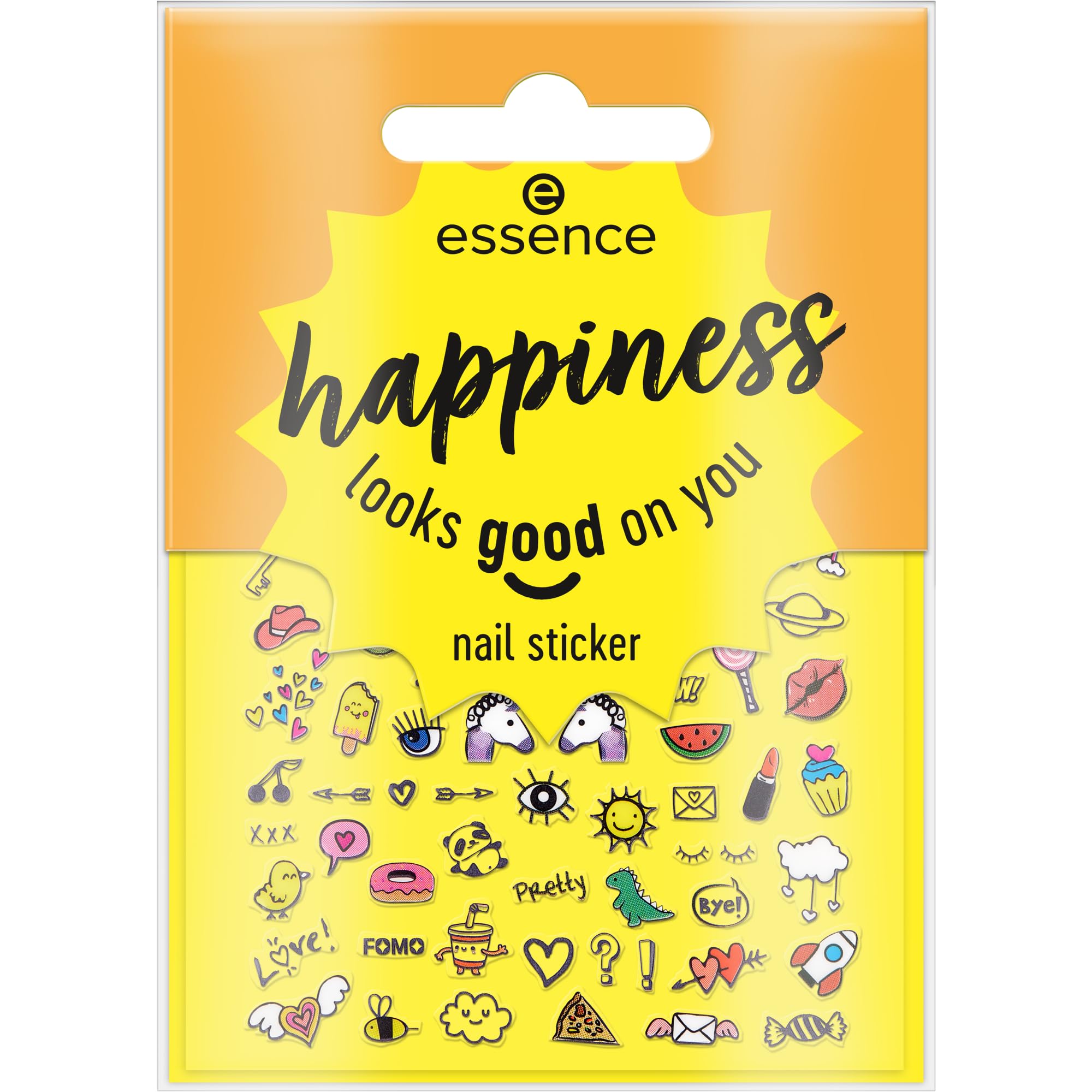 Essence Happiness Looks Good On You Nail Stickers 57 Pieces
