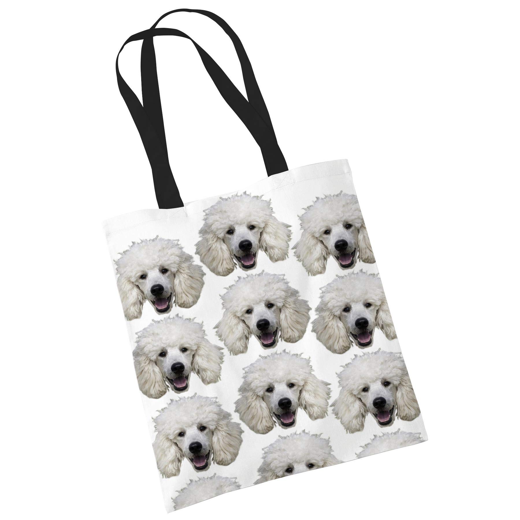 Bang Tidy ClothingPoodle Tote Bag Gifts for Dog Lovers Print Bags with Dogs on, Printed, 38cm x 42cm