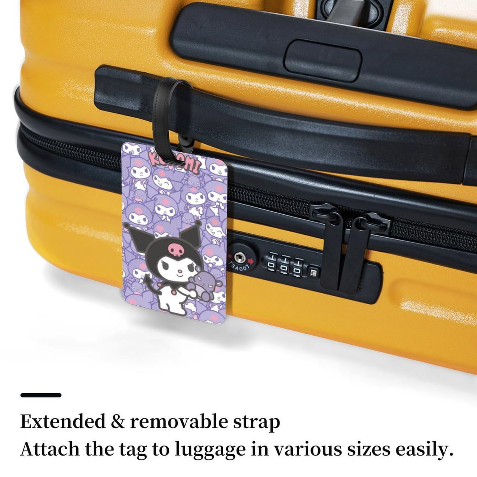Amazon.co.jp: クロミ ラゲッジタグ スーツケース 旅行ネームタグ 飾り