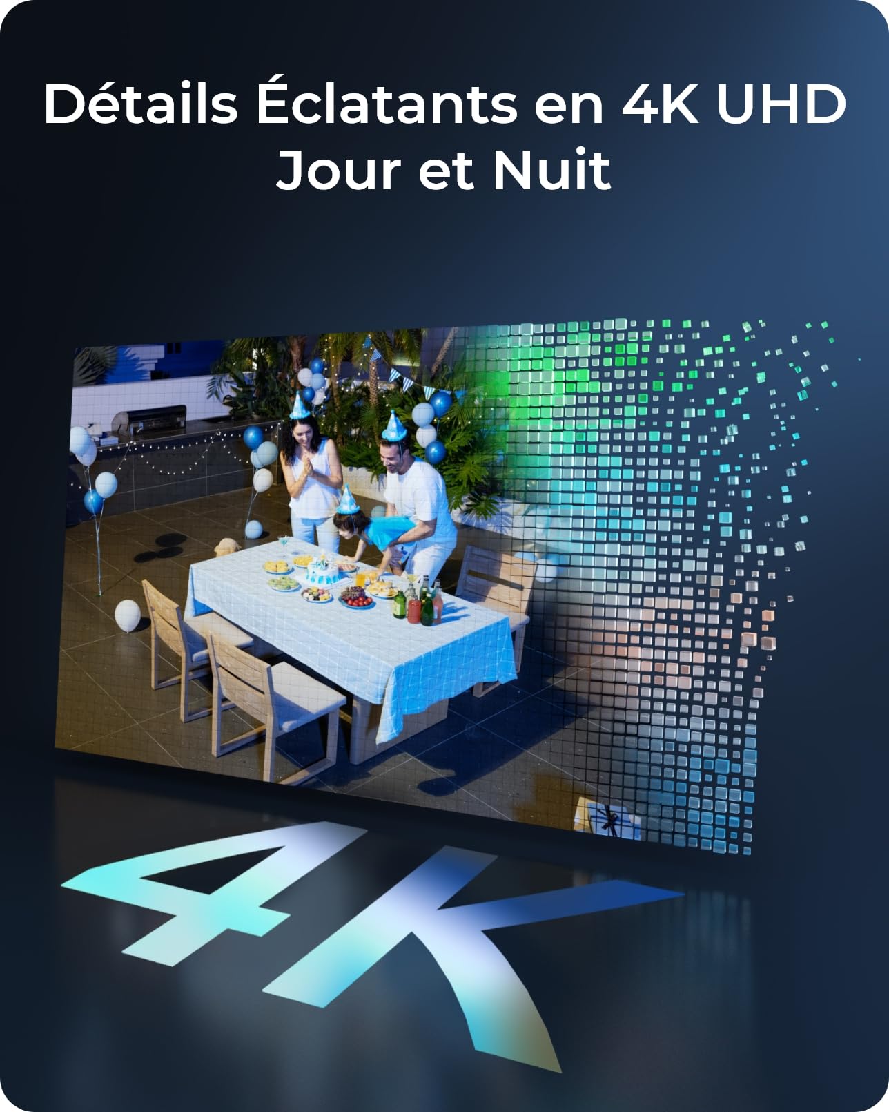 Reolink 4K Kit Cameras Exterieur sans Fil, 360° Suivi Auto & PT, Home Hub | 2 Caméras Argus PT Ultra, Vision Nocturne Couleur, Stockage Local sans Abonnement, Wi-Fi 2.4/5GHz, Panneau Solaire Inclus