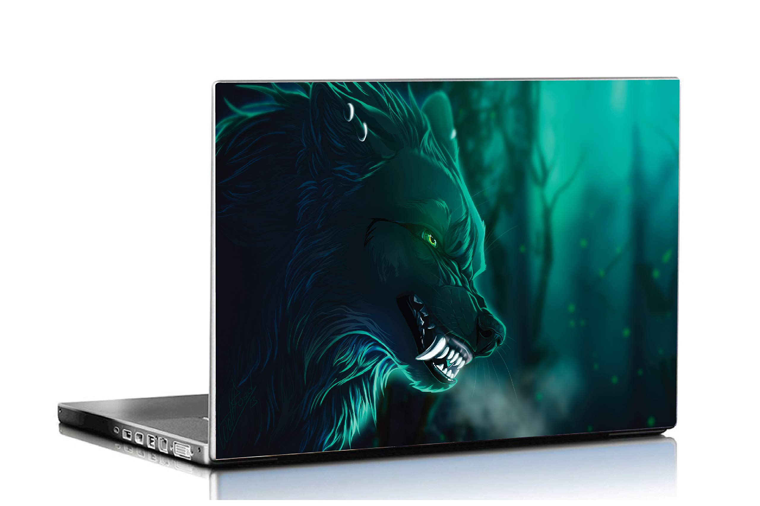ISEE 360® Laptop Skin Cover Laminated Wolf Stickers and Free Track pad Skin Girls Boys Kids Students Office Vinyl Printed Multicolored Floral Small HD Quality Sticker 15.6 Inches sb64 (B08P4YFB2P) Amazon Price History, Amazon Price Tracker
