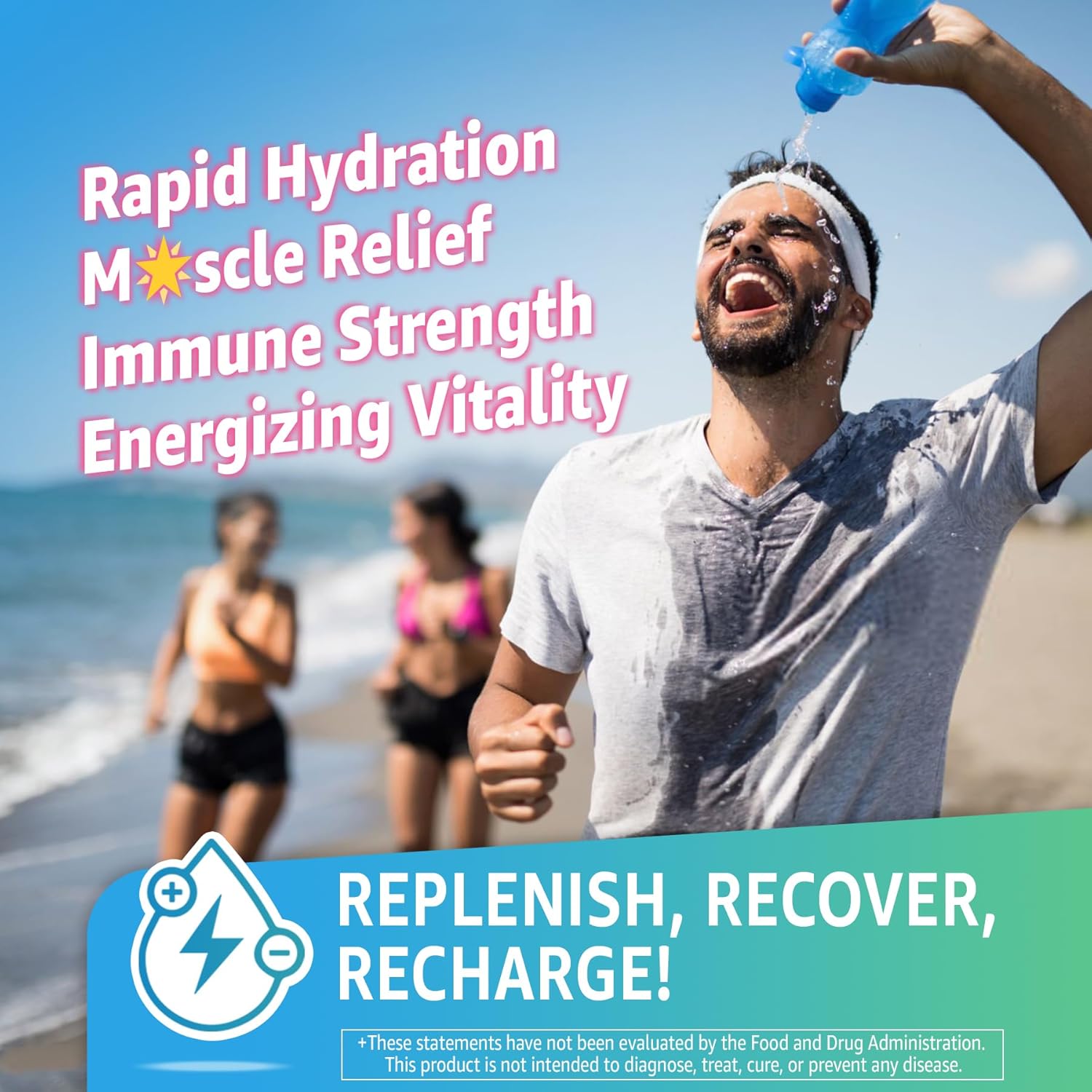 Potassium Citrate Gummies 1666mg for Adults - Potassium Supplement, Magnesium Glycinate, Zinc, B6, B12 & C – Electrolyte Gummies for Energy, Recovery & Leg Cramps, Vegan 60 Cts - Image 4