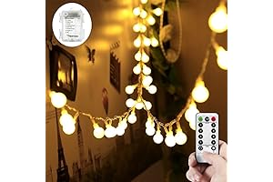 WERTIOO Battery Operated Outdoor String Lights
