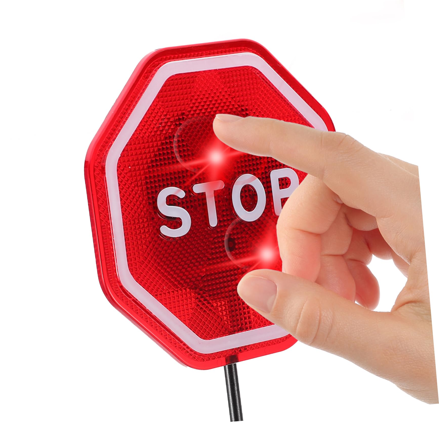 Alipis Sensore Parcheggio Per Garage Segnale Stop Per Garage Luci Led Lampeggianti Alimentato Batteria Per Evitare Collisioni e Migliorare