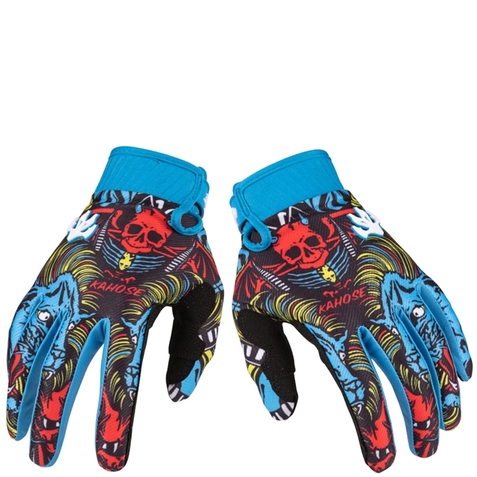 Skull Ghost ClawGhost Claw Bike Gloves MTB Cycling Racing Bicycles Full Finger Gloves for Adult Cycling Climbing Riding