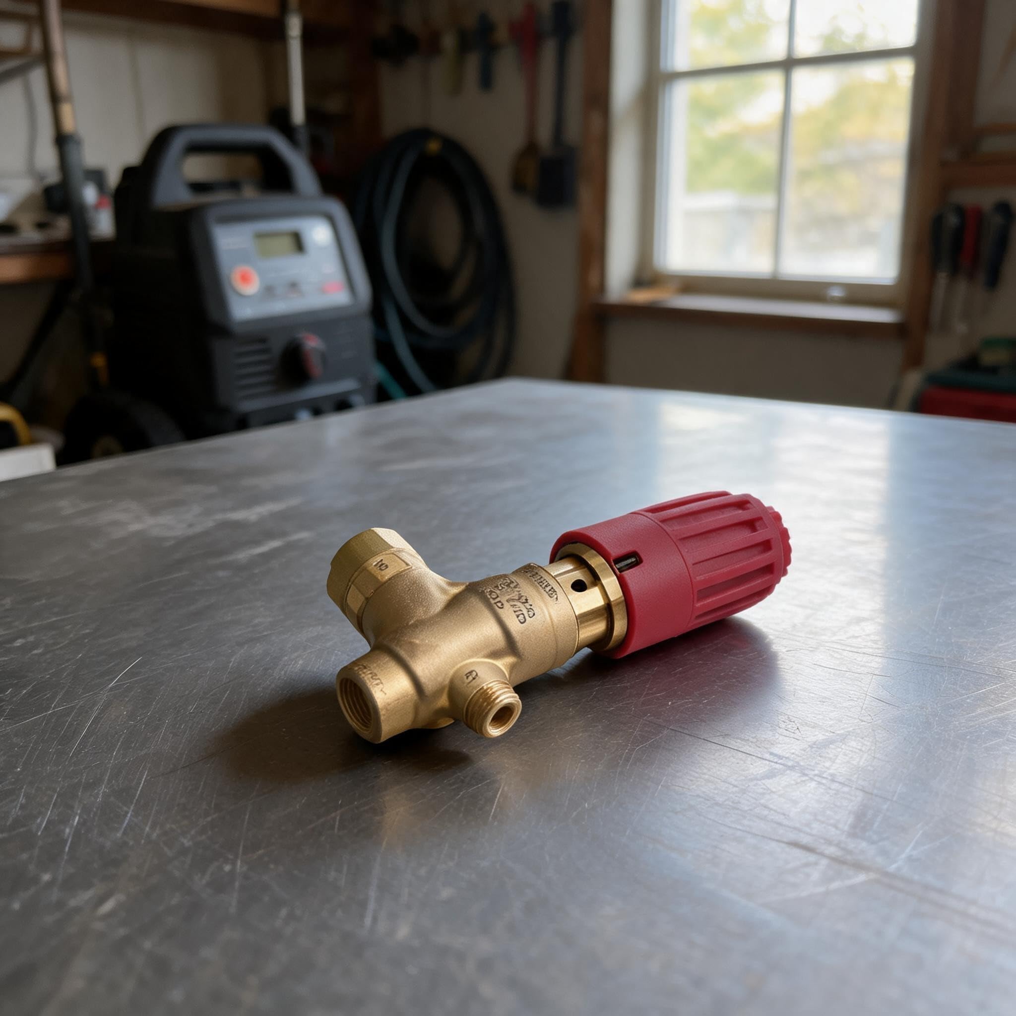 Valvola Unloader 1/2" FPT Acciaio 4800 PSI