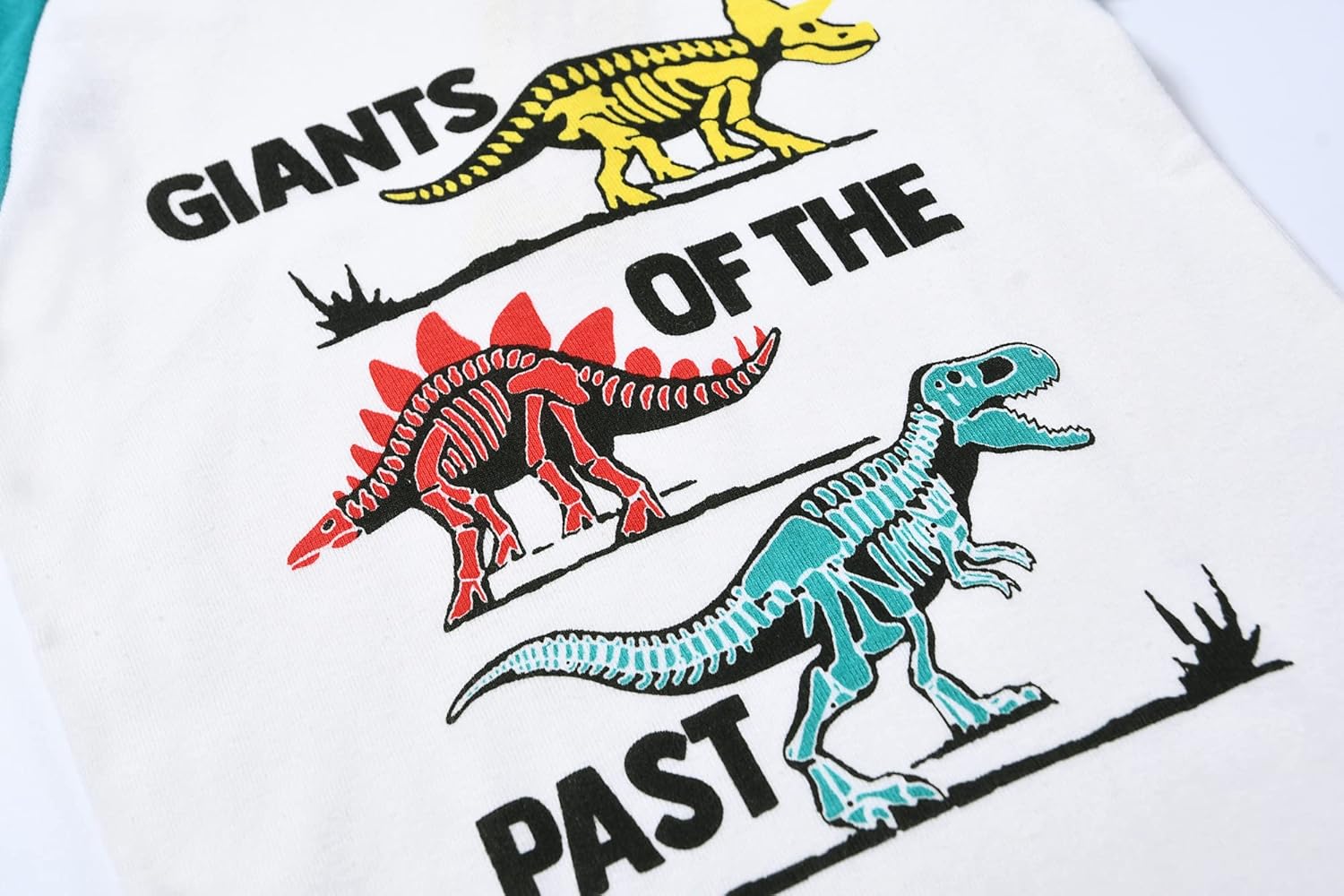 Joyond Boys Pure Cotton Summer Pjs for 2-14 Years, Kids Short Sleeve 4-Piece Pajamas Set Little Boys Sleepwear - Image 3