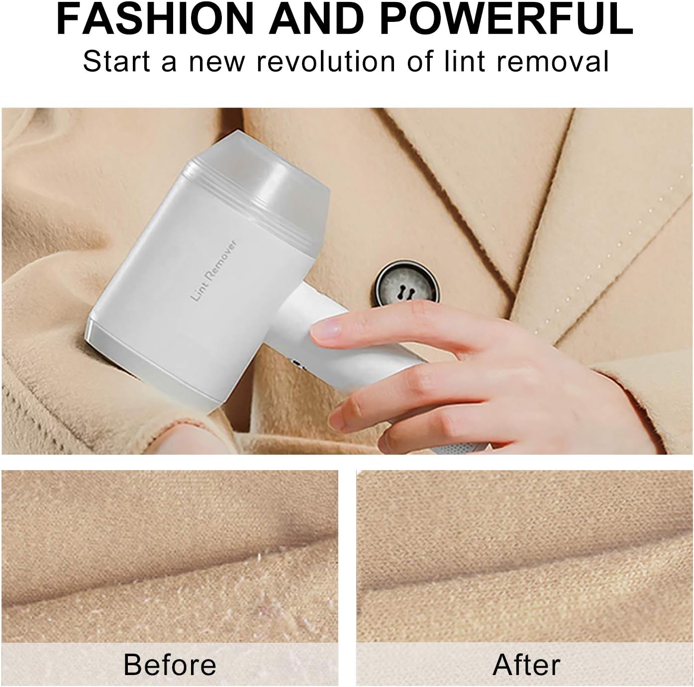 Pritech Fabric Shaver; Rechargeable Lint Remover ;Magnetic Fabric Defuzzer for Clothes Sweater Shavers ;Depiller for Clothes Defuzzer for Clothes with Handle and USB Rechargeable : Health & Household