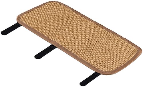Navaris Rascador de patas de mesa para gatos, protector de sisal para patas de muebles, protección contra arañazos con correas envolventes de 23 58