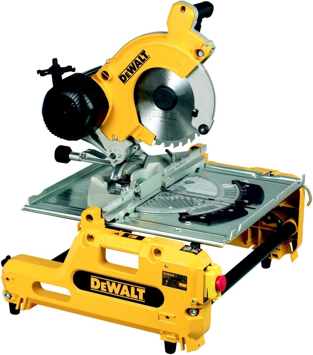 DeWalt 110V 250mm Combination Flip Over Saw