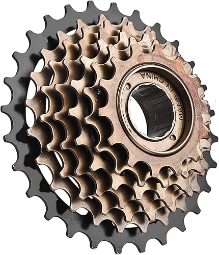 Miniatura 7 de Volante de casete no deformación, rueda libre confiable de 7 velocidades, para bicicleta de bicicleta
