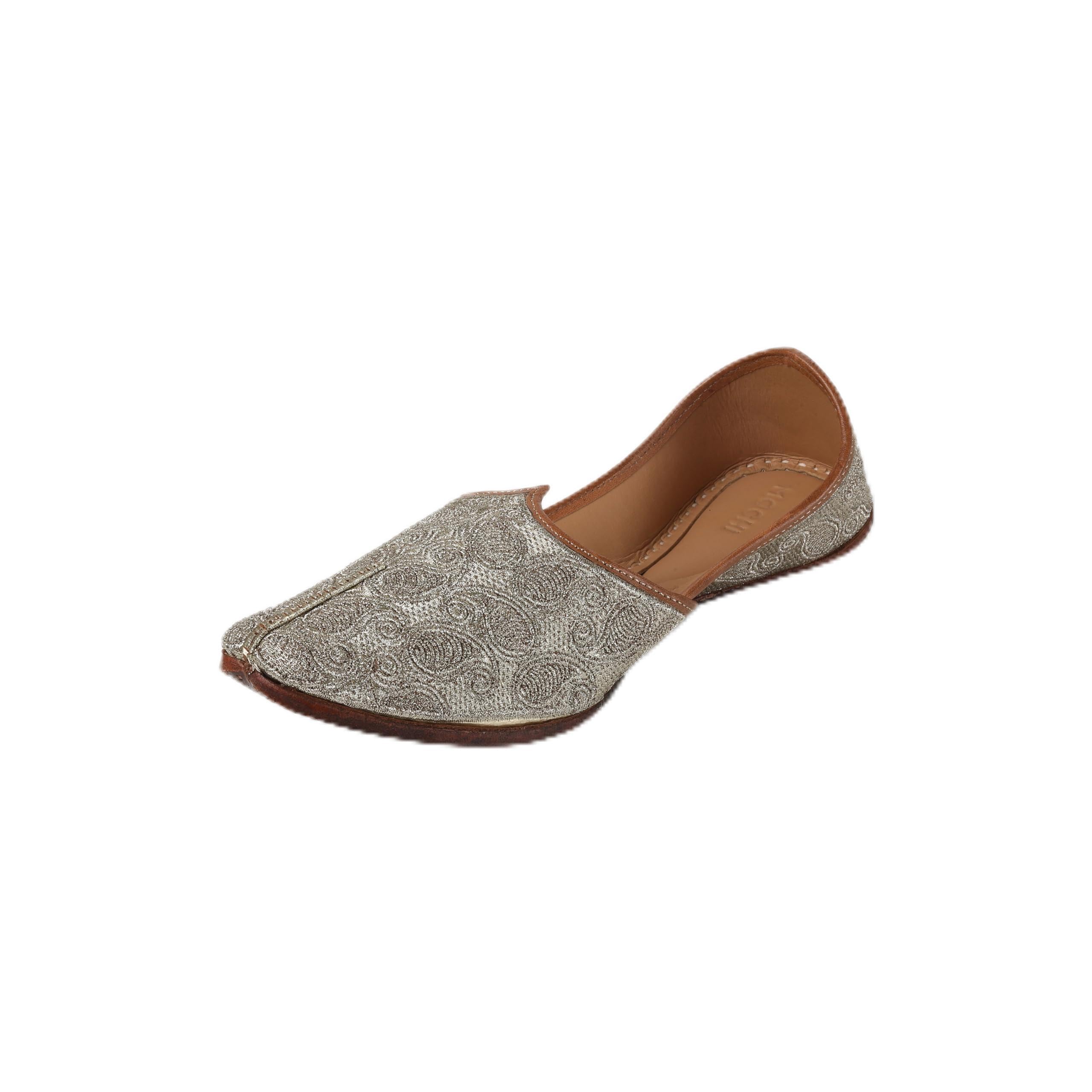 mochi Men's Slip On Closure Ethnic - Mojaris with Flat Sole-picture-16