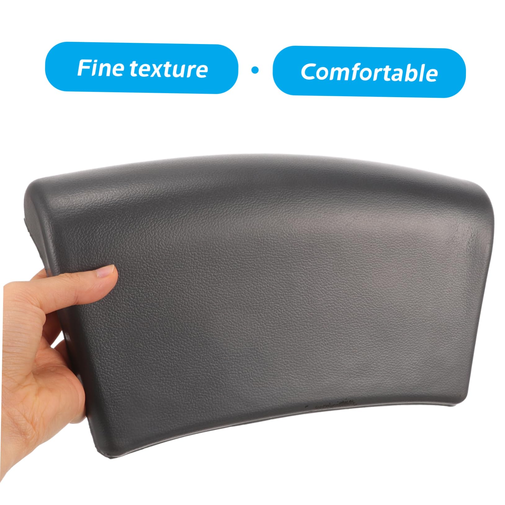 Homoyoyo Cuscino Da Bagno Per Vasca Con Supporto Per Collo Cuscino Antiscivolo Con Ventose Materiale Pu Design Stabile e Pratico